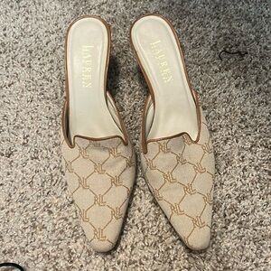 Lauren by Ralph Lauren size 6 women slides